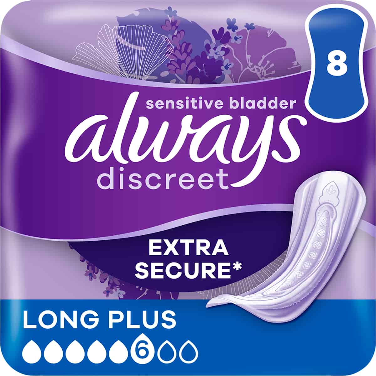 ALWAYS DISCREET PADS HEAVY DUTY LONGS