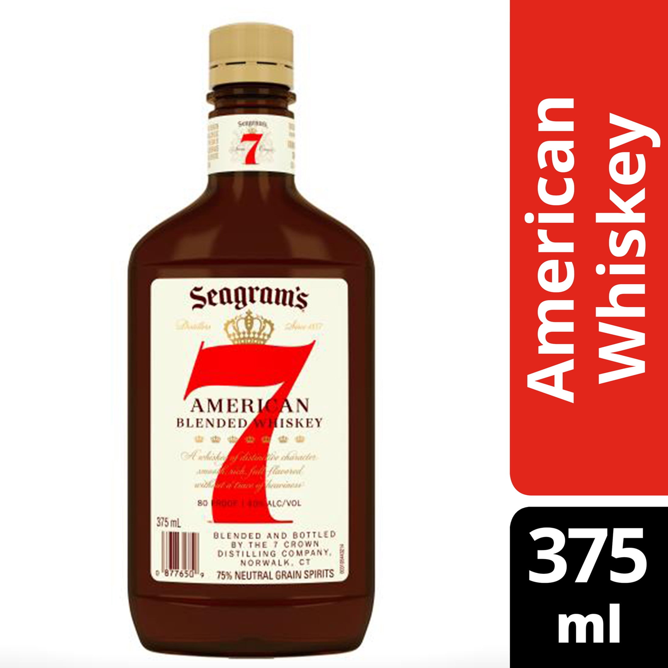 SEAGRAMS 7 AMERICAN WHISKEY 375ML