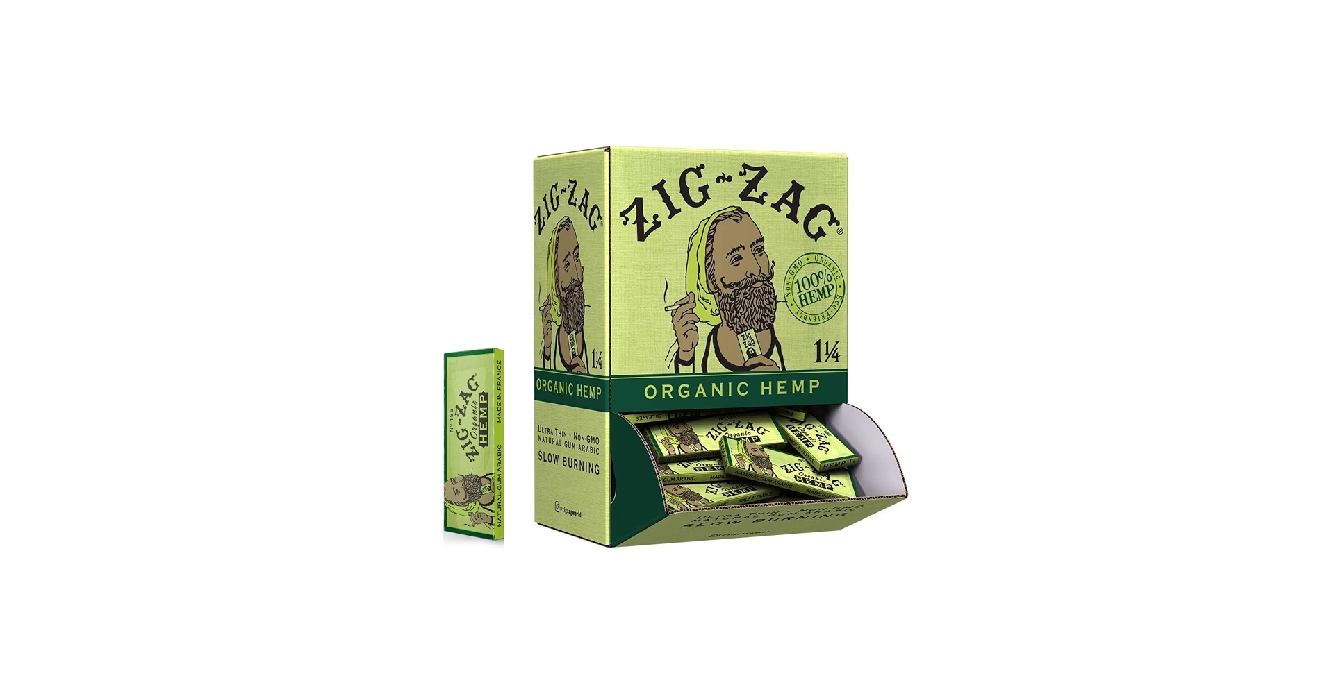 ZIG ZAG ORGANIC HEMP 50P