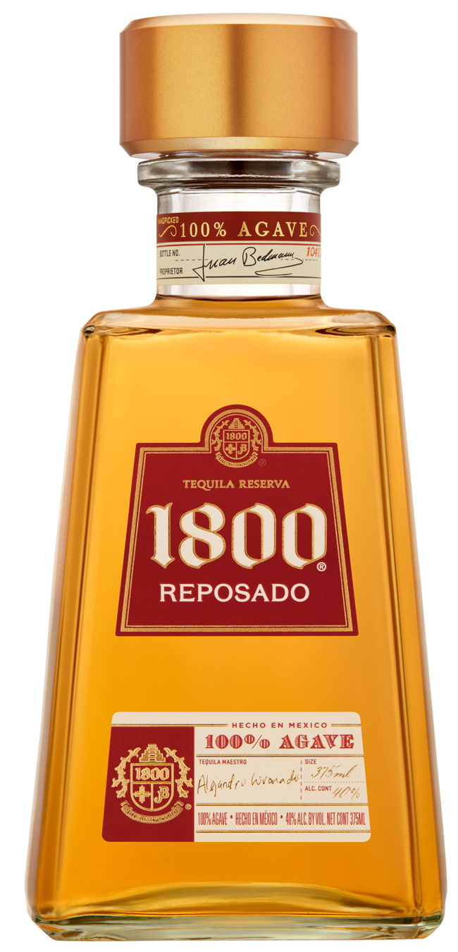 1800 TEQUILA REPOSADO 375ML