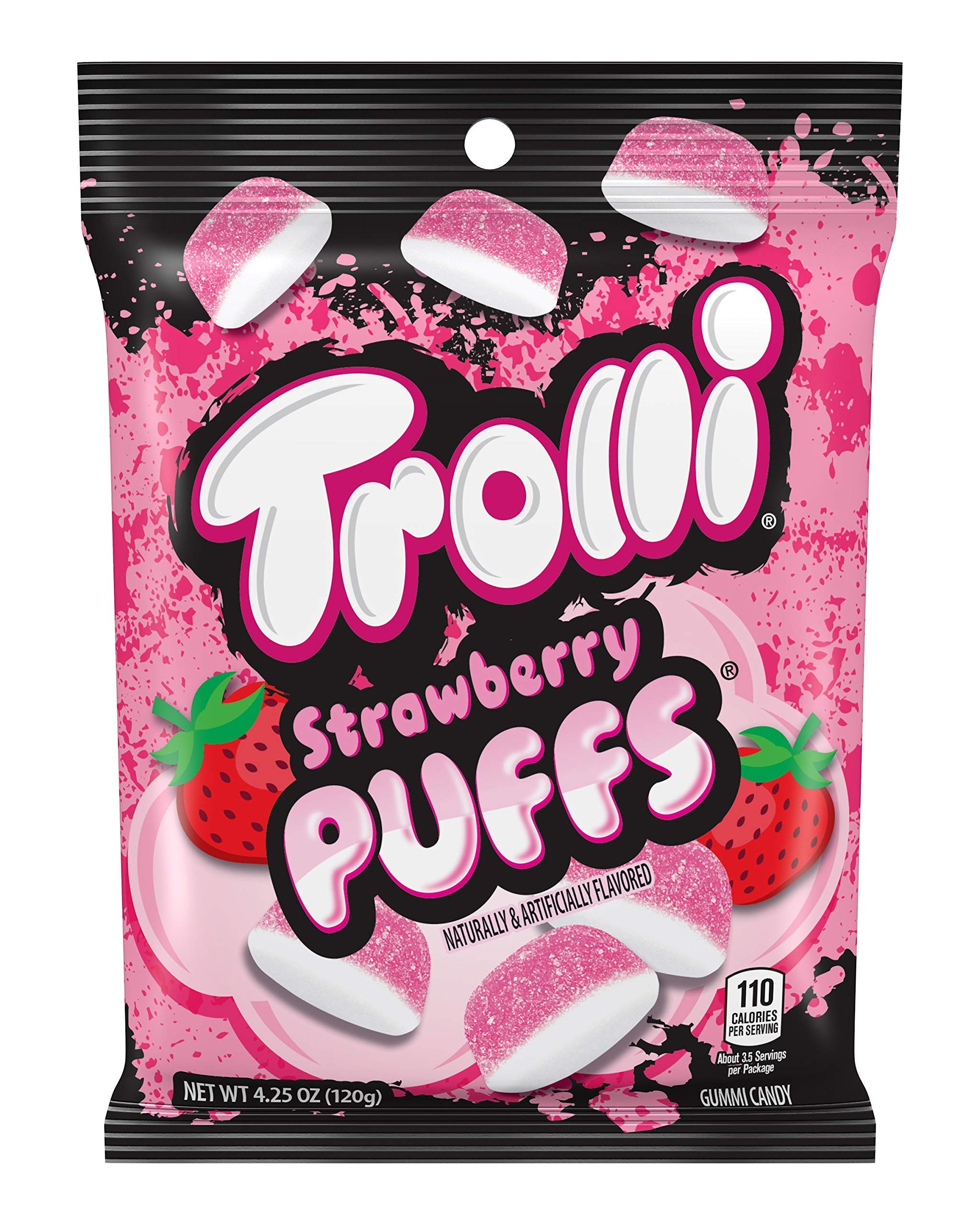 TROLLI STRAWBERRY PUFFS 4.25OZ
