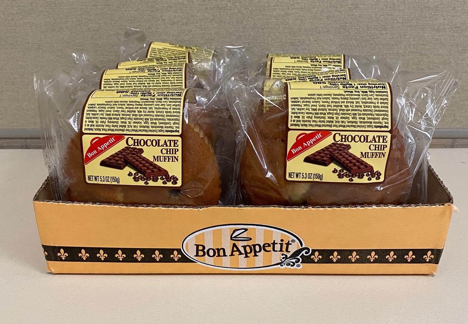 BON APPETIT CHOCOLATE CHIP MUFFIN 5OZ