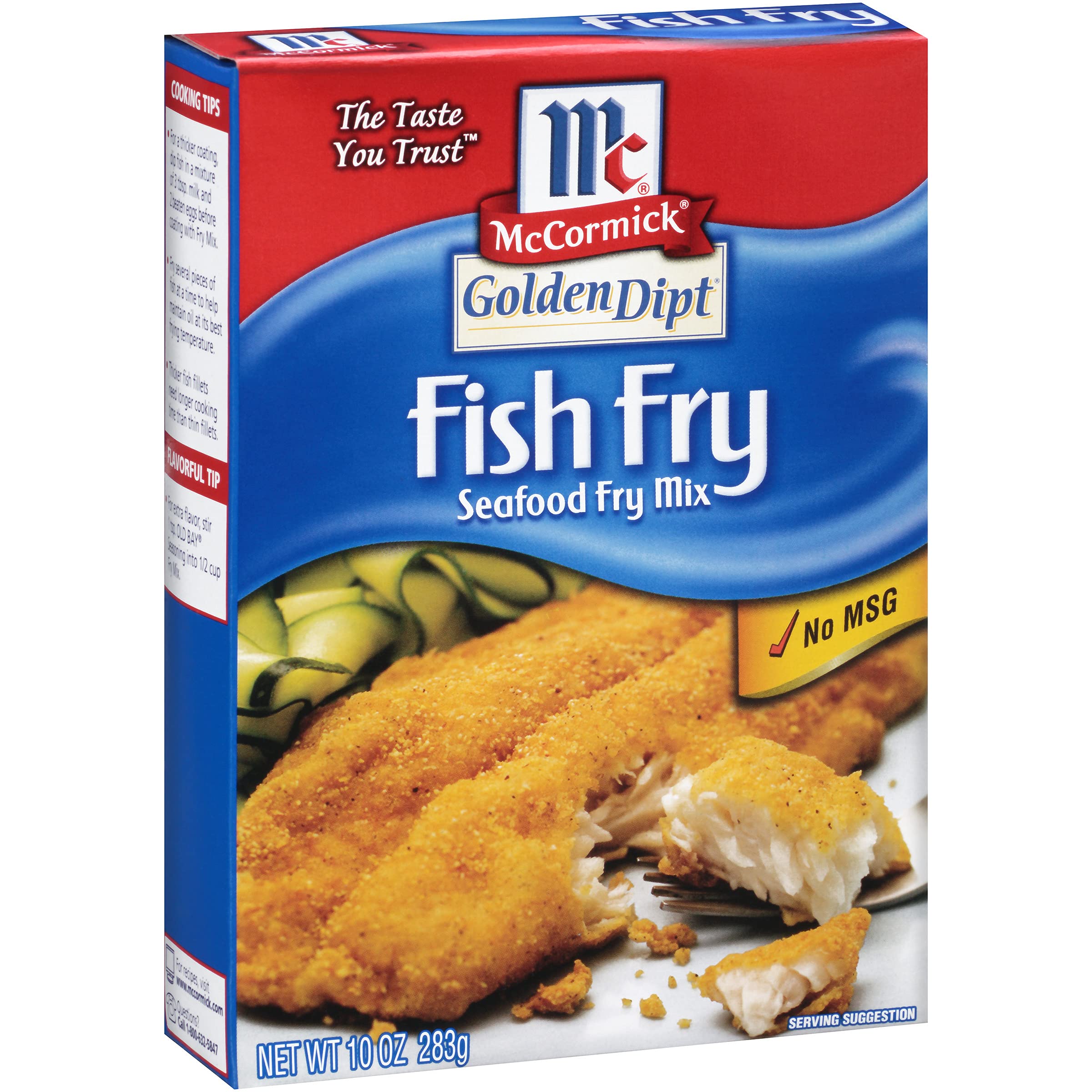MCCORMICK GOLDEN DIPT FISH FRY 10OZ