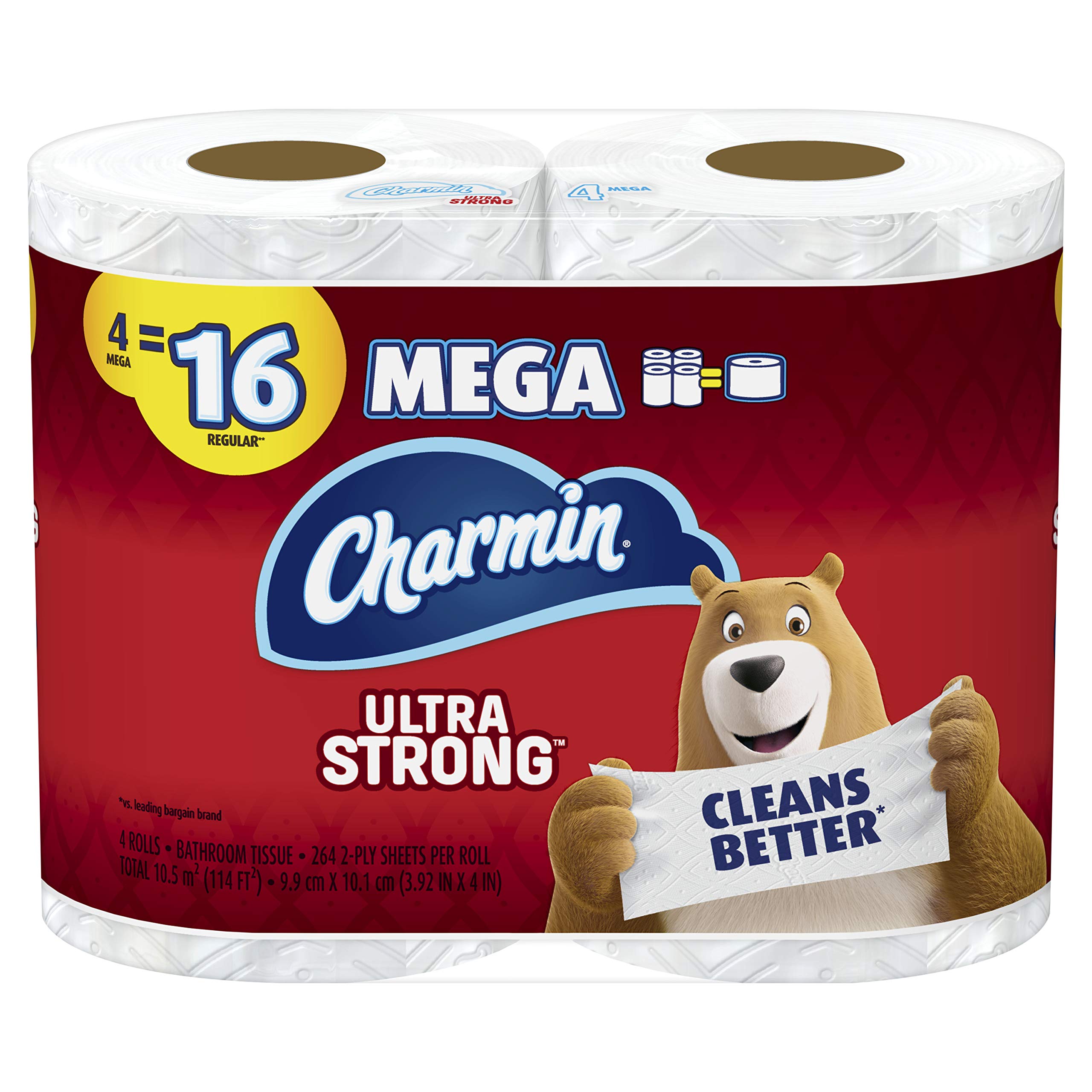 CHARMIN ULTRA STRONG MEGA 4P