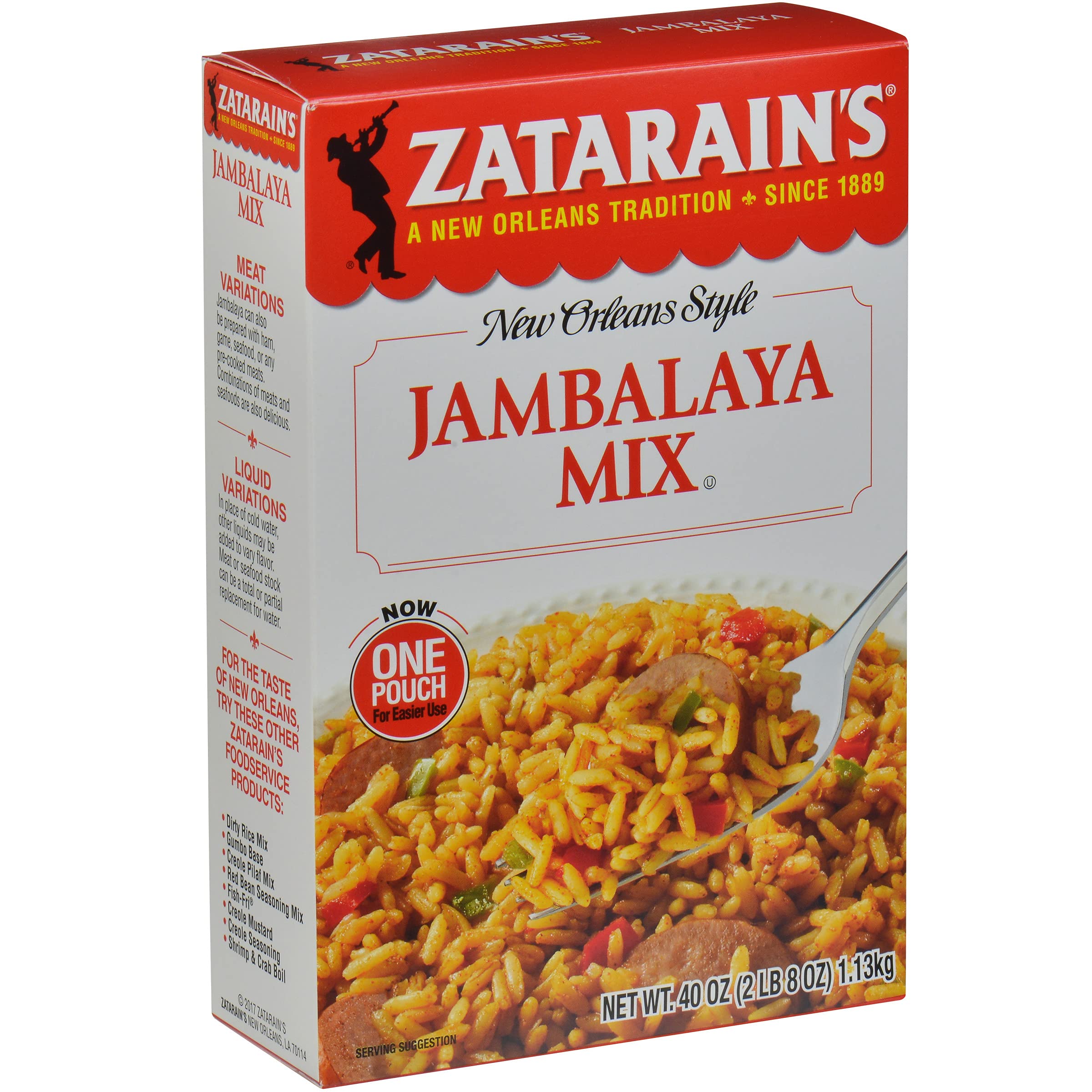 ZATARAINS JAMBALAYA MIX 40OZ
