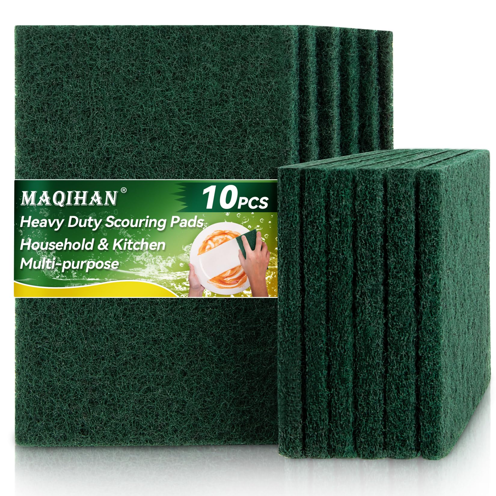 FAMILY MAID SCRUBBER PADS 10PC