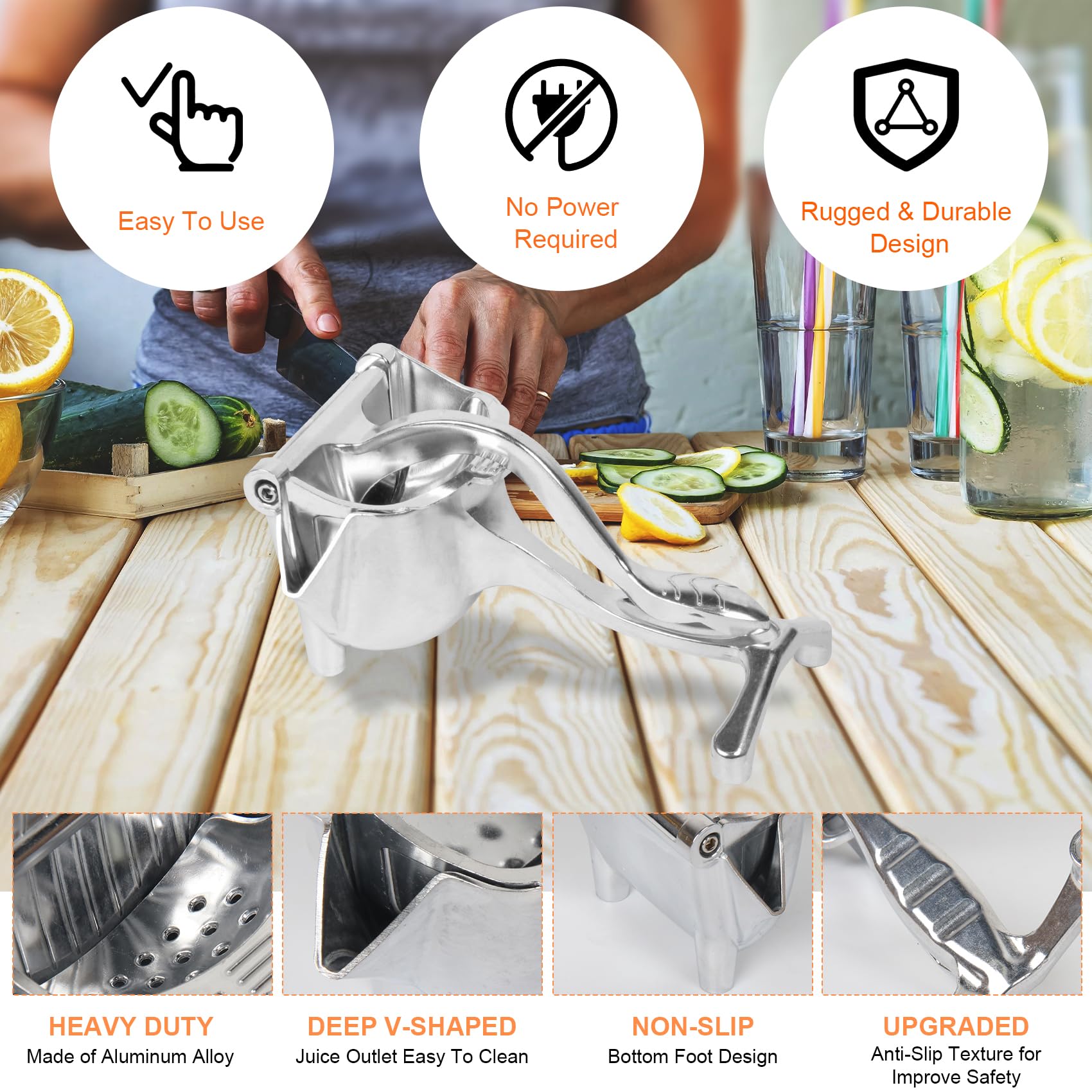 CITRUS SQUEEZER 8.6 ALUMINUM