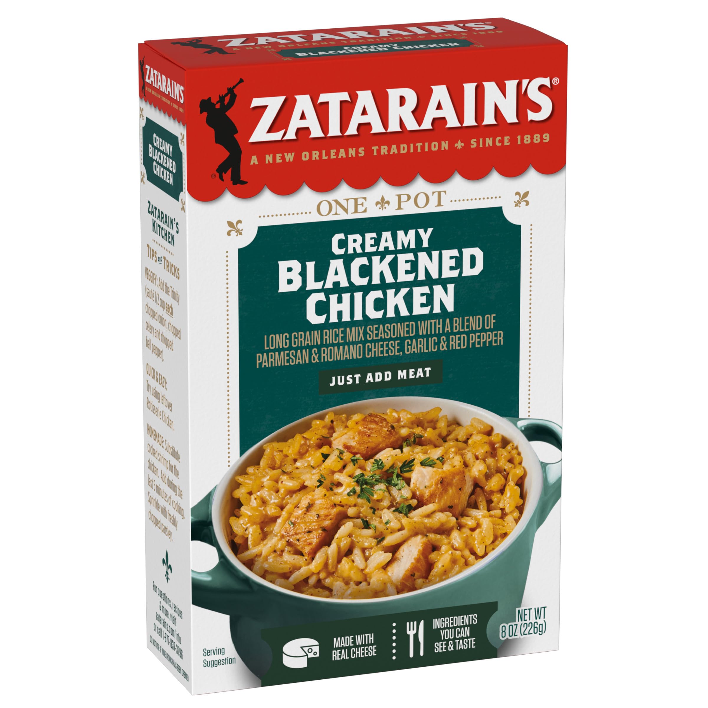 ZATARAINS CREAMY BLACKENED CHICKEN 8OZ