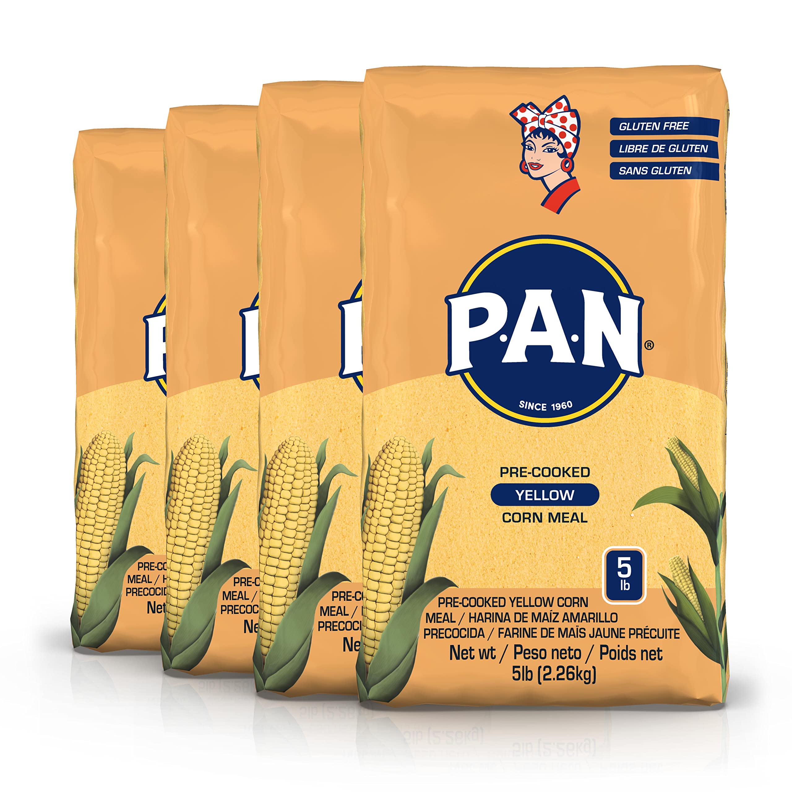 PAN YELLOW CORN MEAL 5LB
