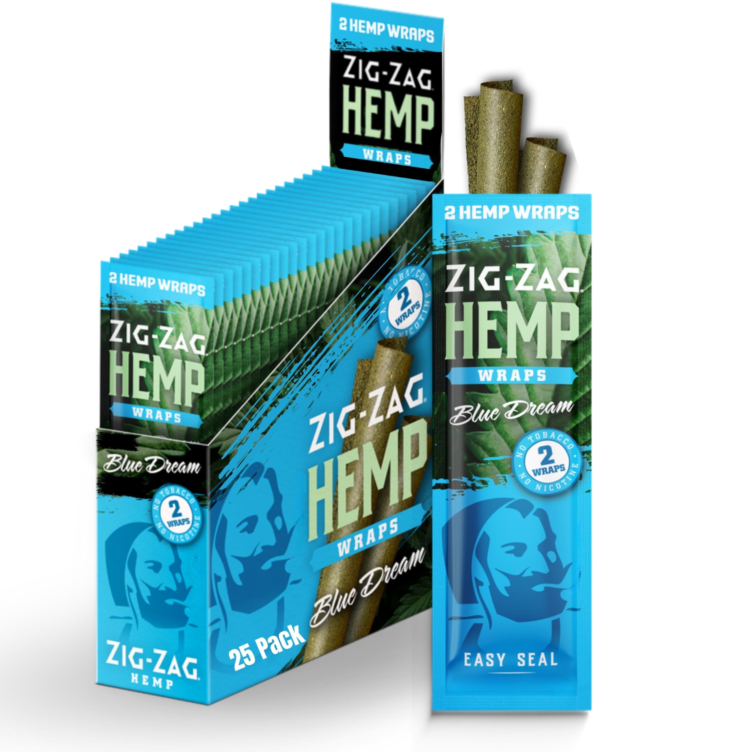ZIG ZAG HEMP WRAP BLUE DREAM