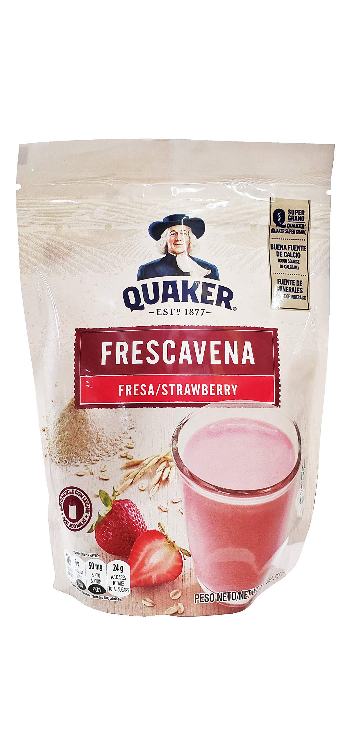 QUAKER FRESCAVENA STRAWBERRY