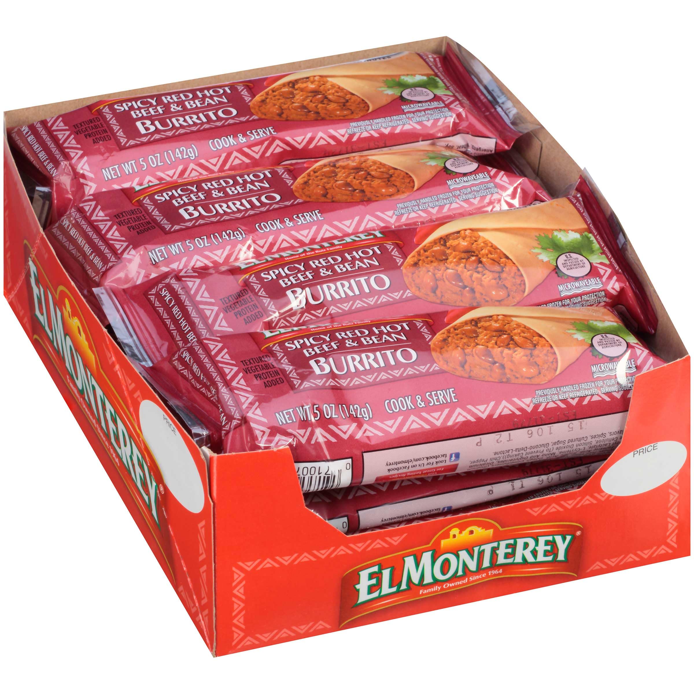 EL MONTEREY SPICY RED HOT BEEF & BEAN 5O