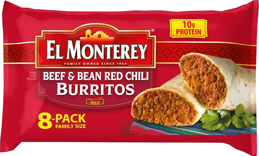 EL MONTEREY RED CHILI BURRITO 32OZ