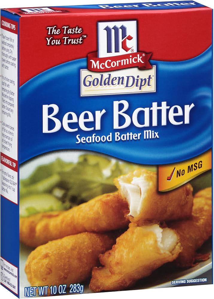 MCCORMICK GOLDEN DIPT BEER BATTER MIX