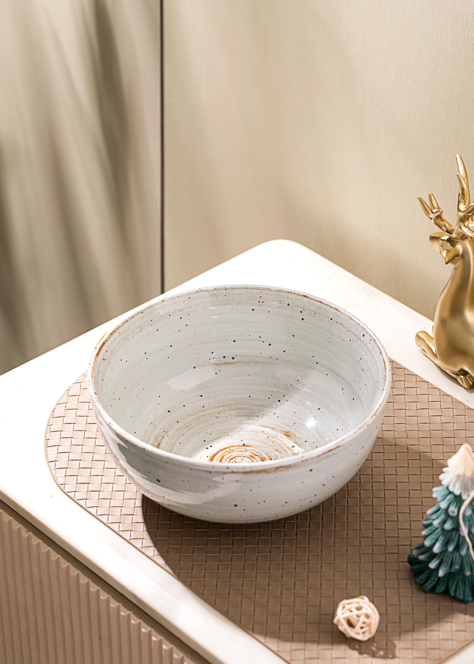 STONEWARE BOWL 9IN