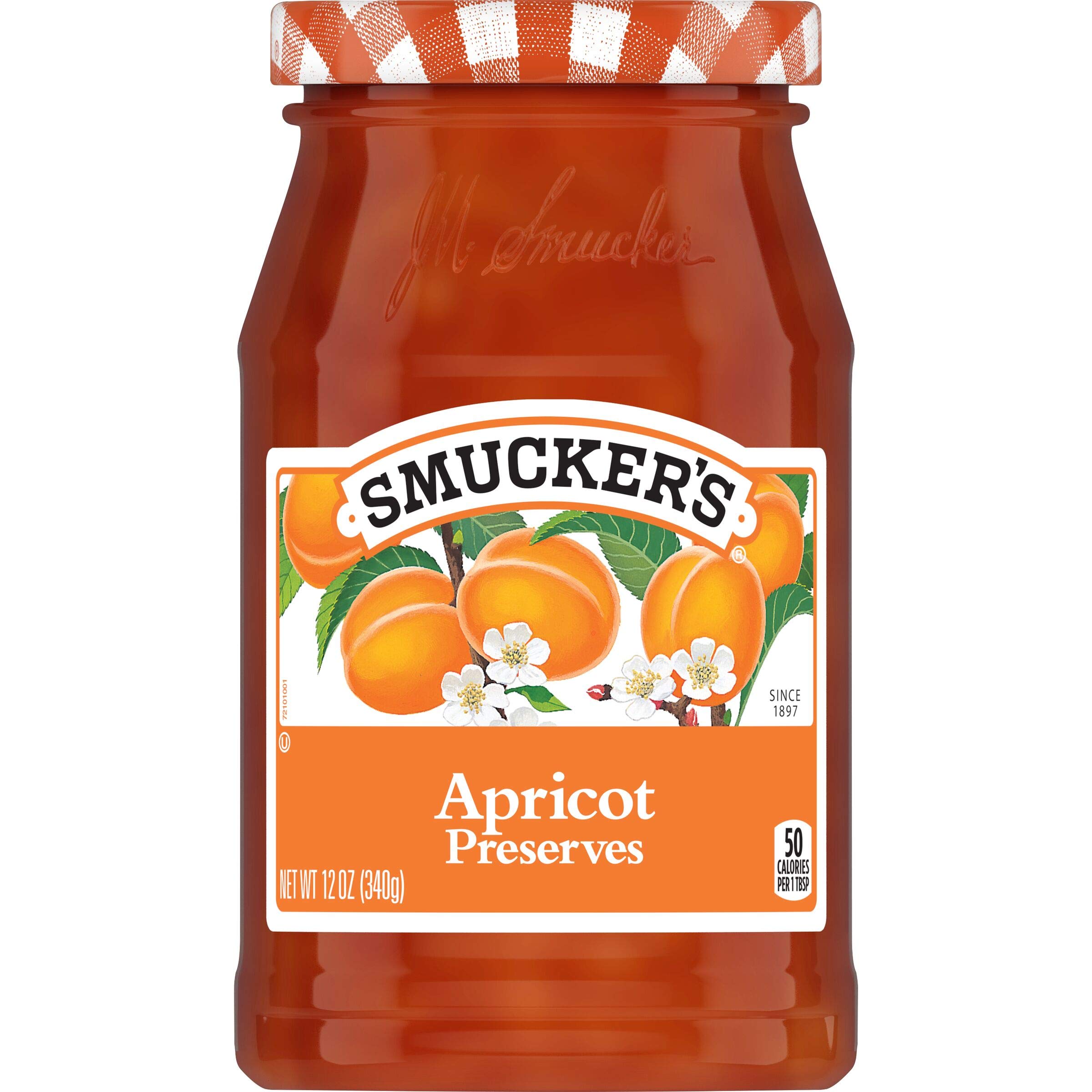 SMUCKERS APRICOT PRESERVES 12OZ
