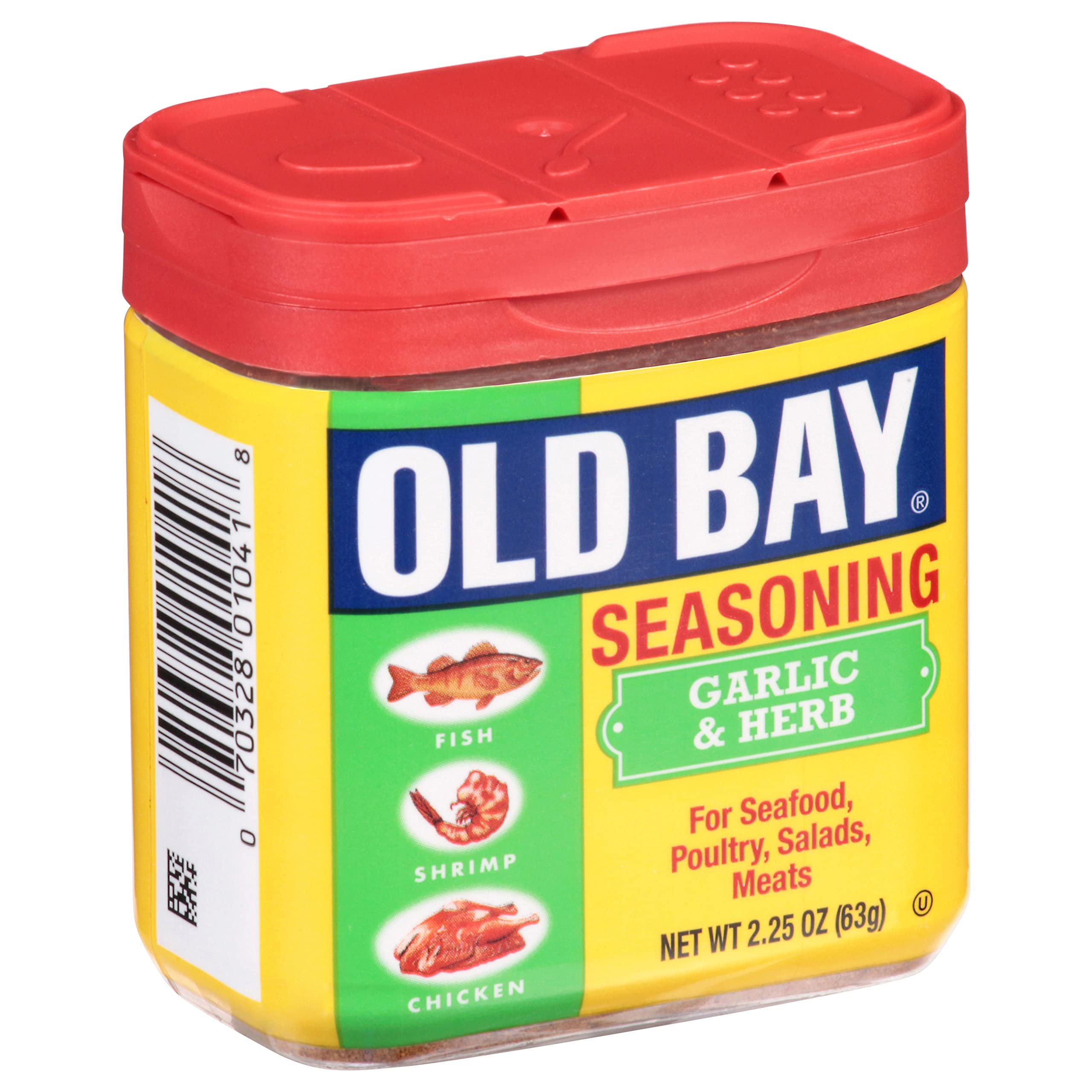 OLD BAY SEASONING GARLIC & HERB 2.25OZ