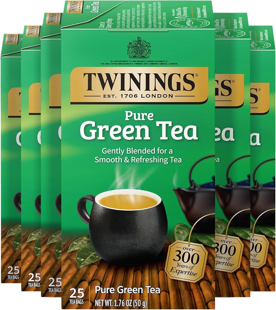 TWININGS GREEN TEA 25P