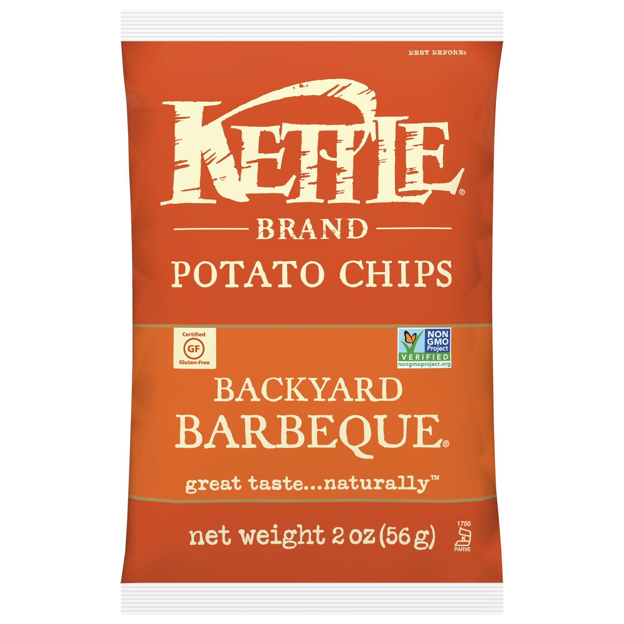 KETTLE POTATO CHIPS BBQ 2 OZ