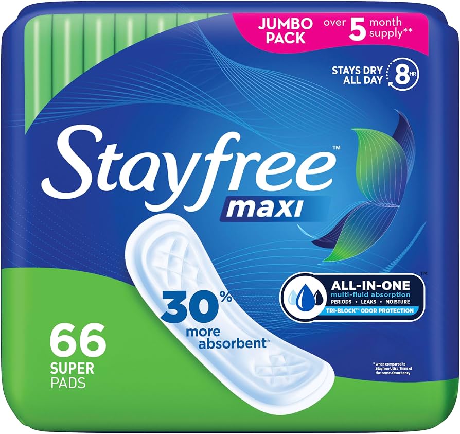 STAYFREE MAXI SUPER PADS