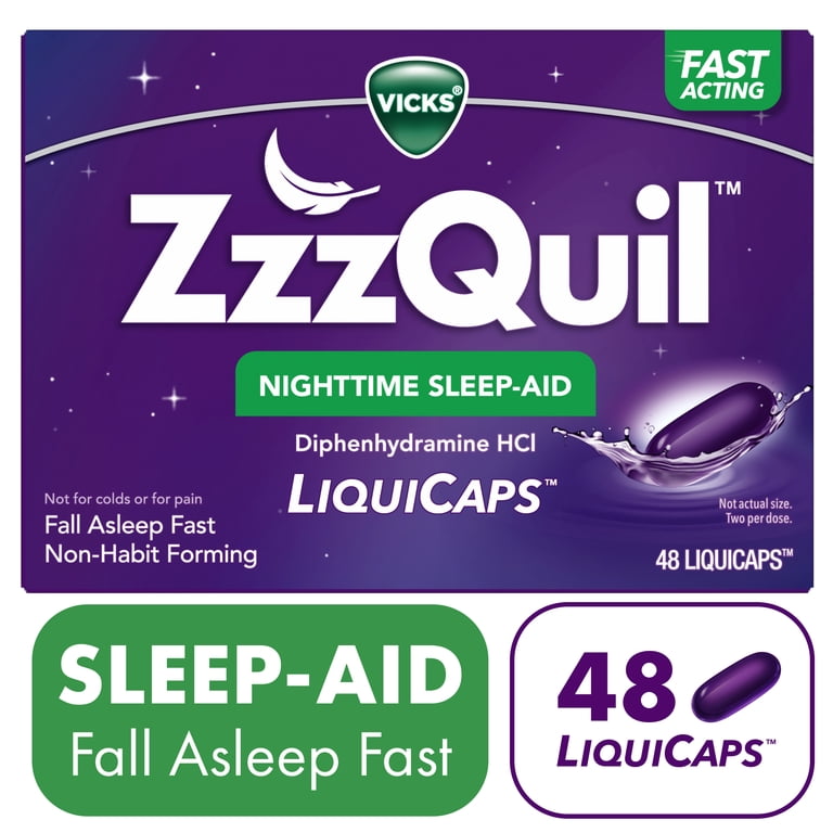 ZZZQUIL SLEEP AID LIQUID CAP