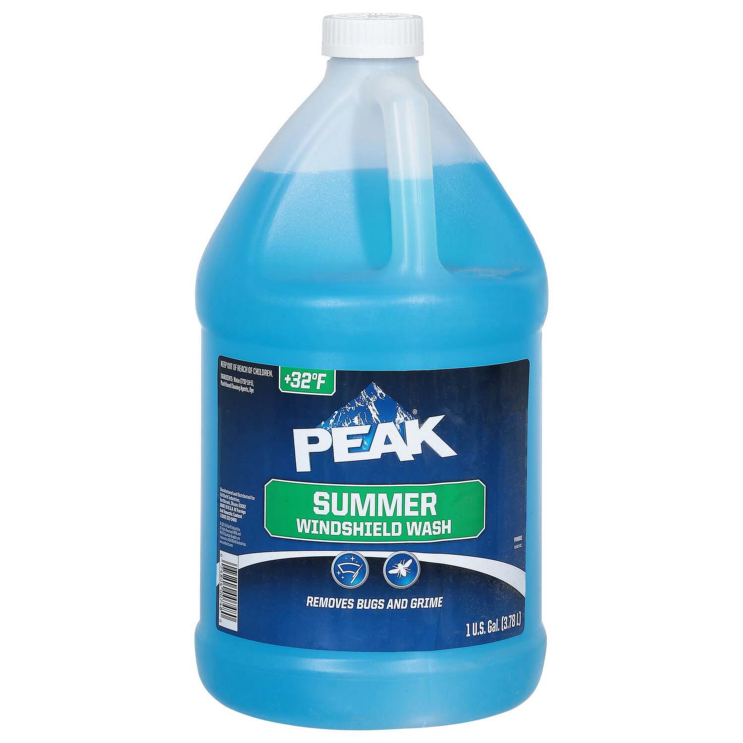 PEAK WINDSHIELD WASH SUMMER 1GAL