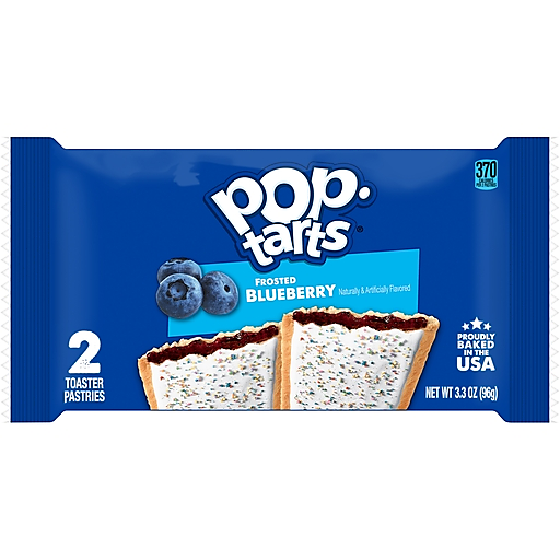 POP TARTS FROSTED BLUEBERRY 3.3OZ
