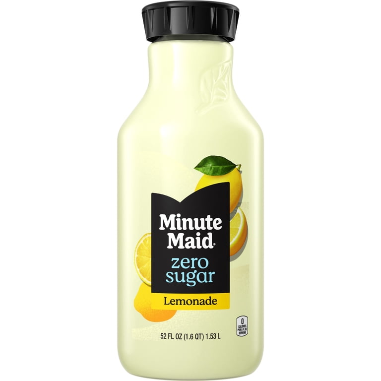 MINUTE MAID ZERO SUGAR LEMONADE 52OZ