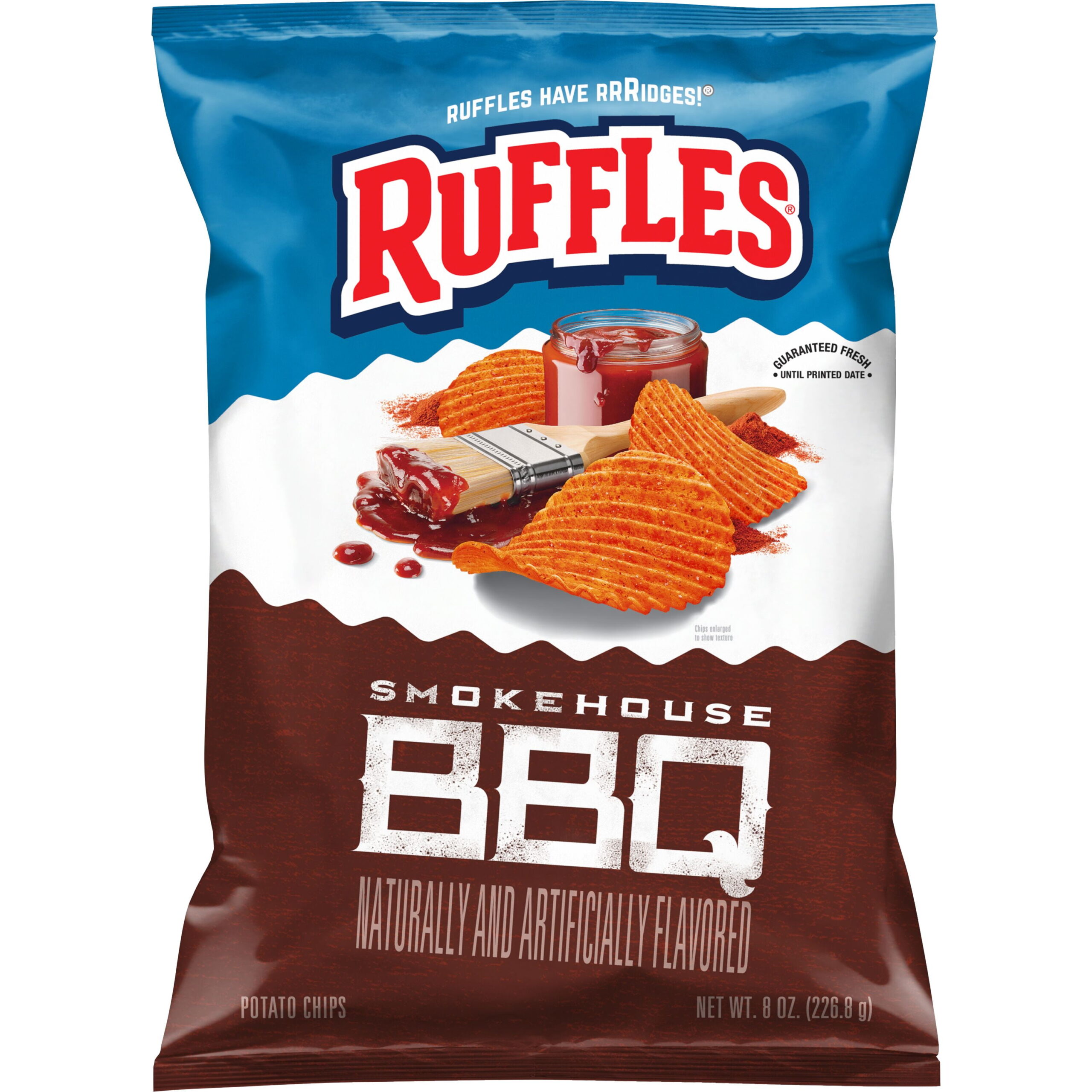 RUFFLES SMOKEHOUSE BBQ 2.25OZ