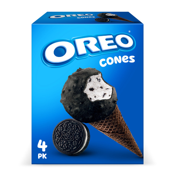 OREO CONES ICE CREAM 4P
