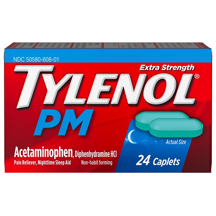 TYLENOL PM EXTRA STRENGTH 24P