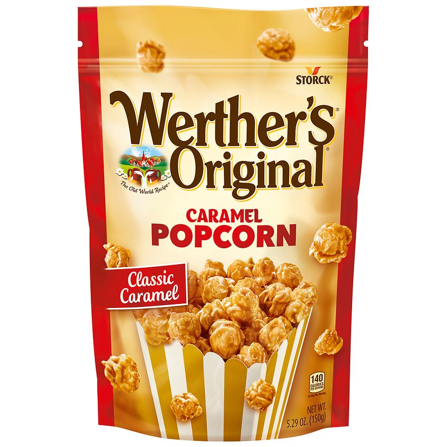 WERTHERS ORIGINAL CARAMEL POPCORN 5.29OZ
