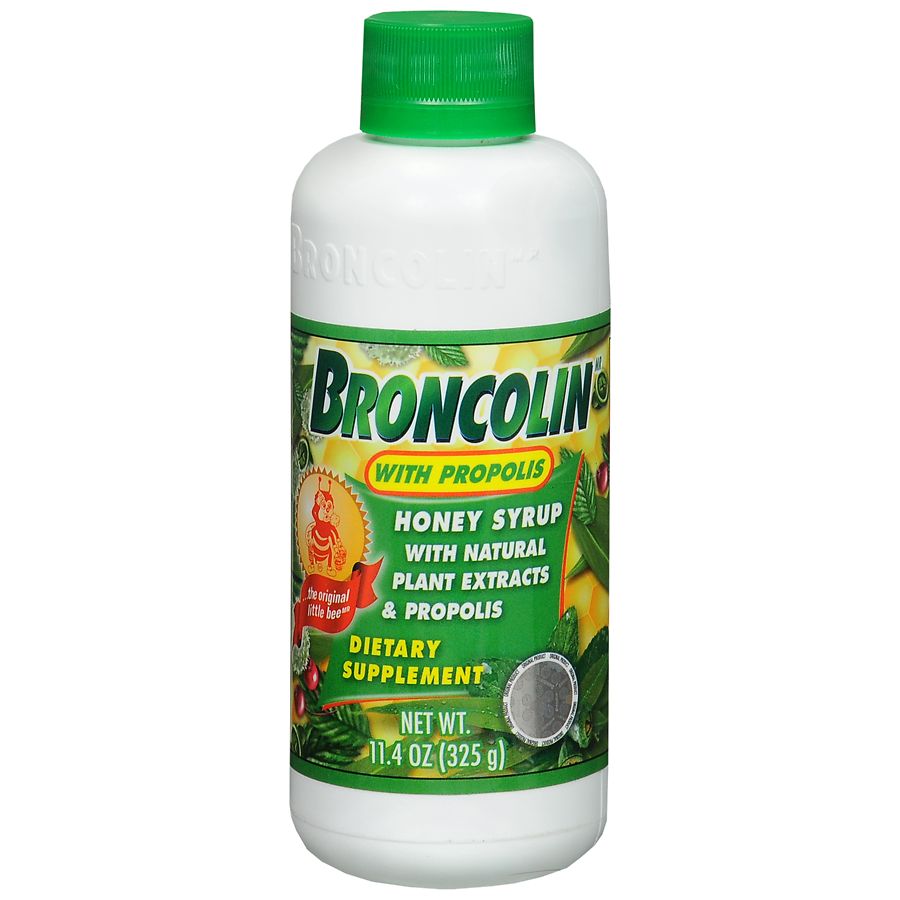 BRONCOLIN HONEY SYRUP 11.4OZ