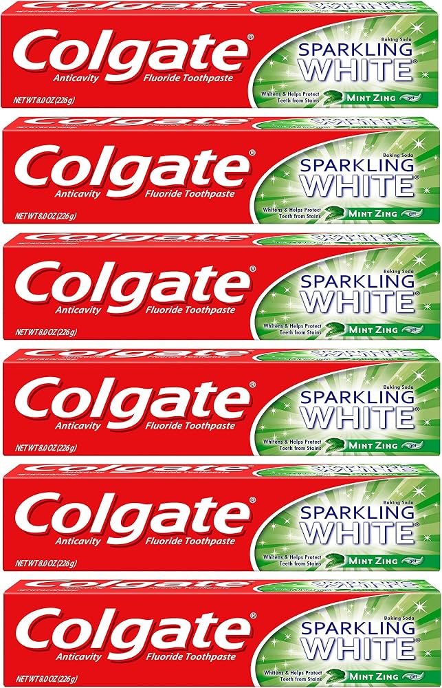 COLGATE TOOTHPASTE SPARKLING WHITE 8OZ