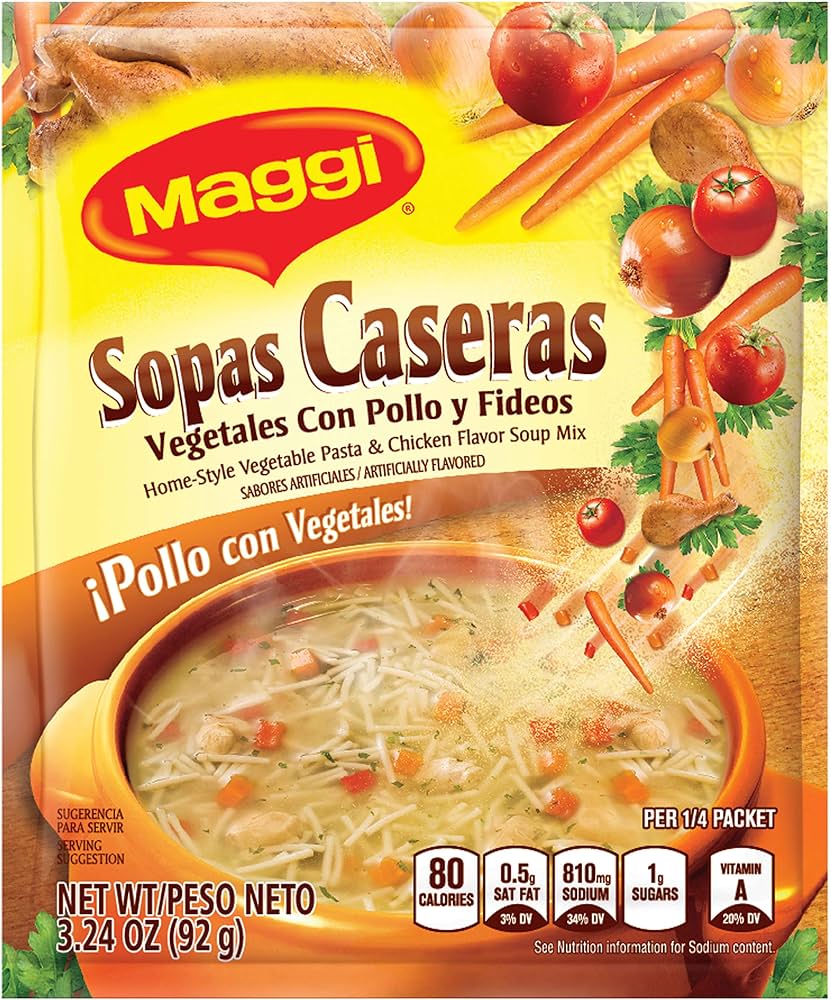 MAGGI HOME STYLE PASTA & CHICKEN FLAVOR SOUP MIX