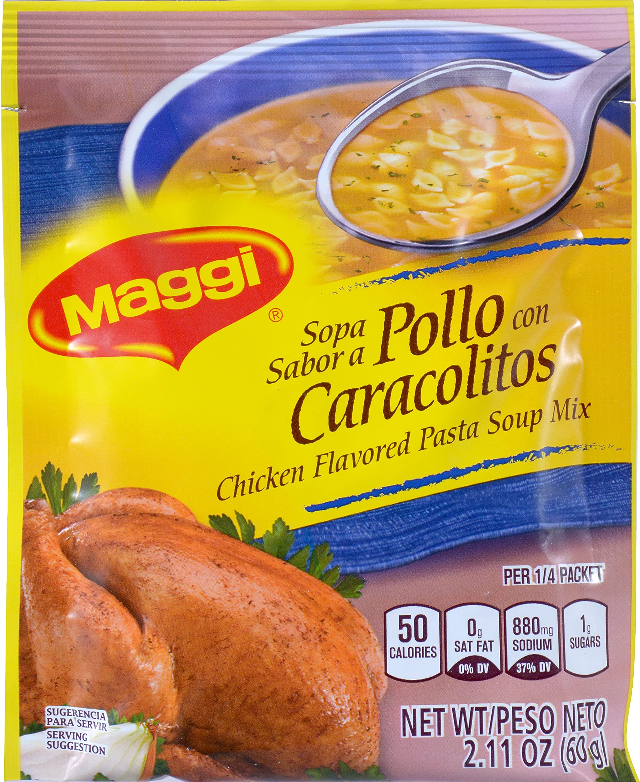 MAGGI POLLO CON CARACOLITOS 2.11OZ