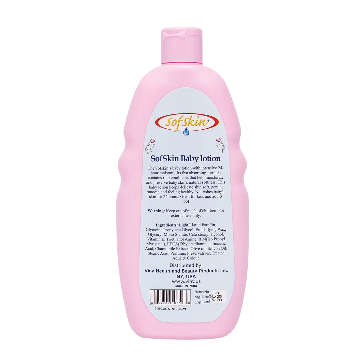 SOFSKIN BABY LOTION 12OZ