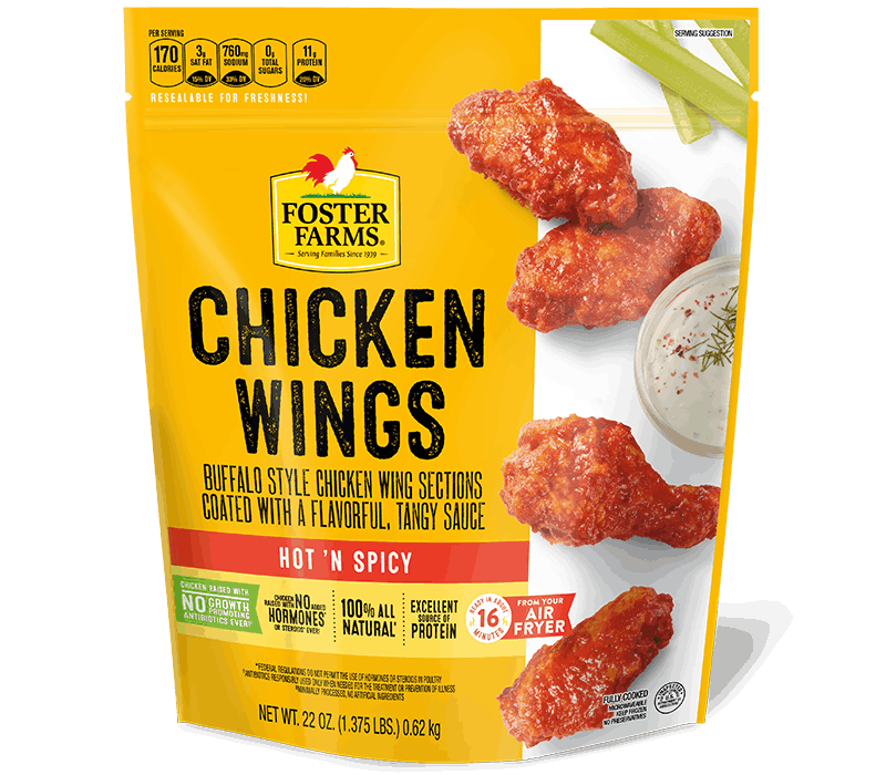 FOSTER FARMS HOT & SPICY 22OZ