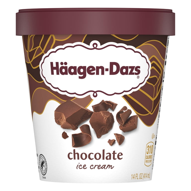 HAAGE DAZS CHOCOLATE PEANUT BUTTER 14OZ