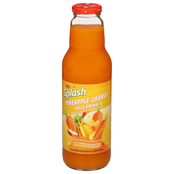 POCAS SPLASH APPLE CARROT PINEAPPLE JUIC