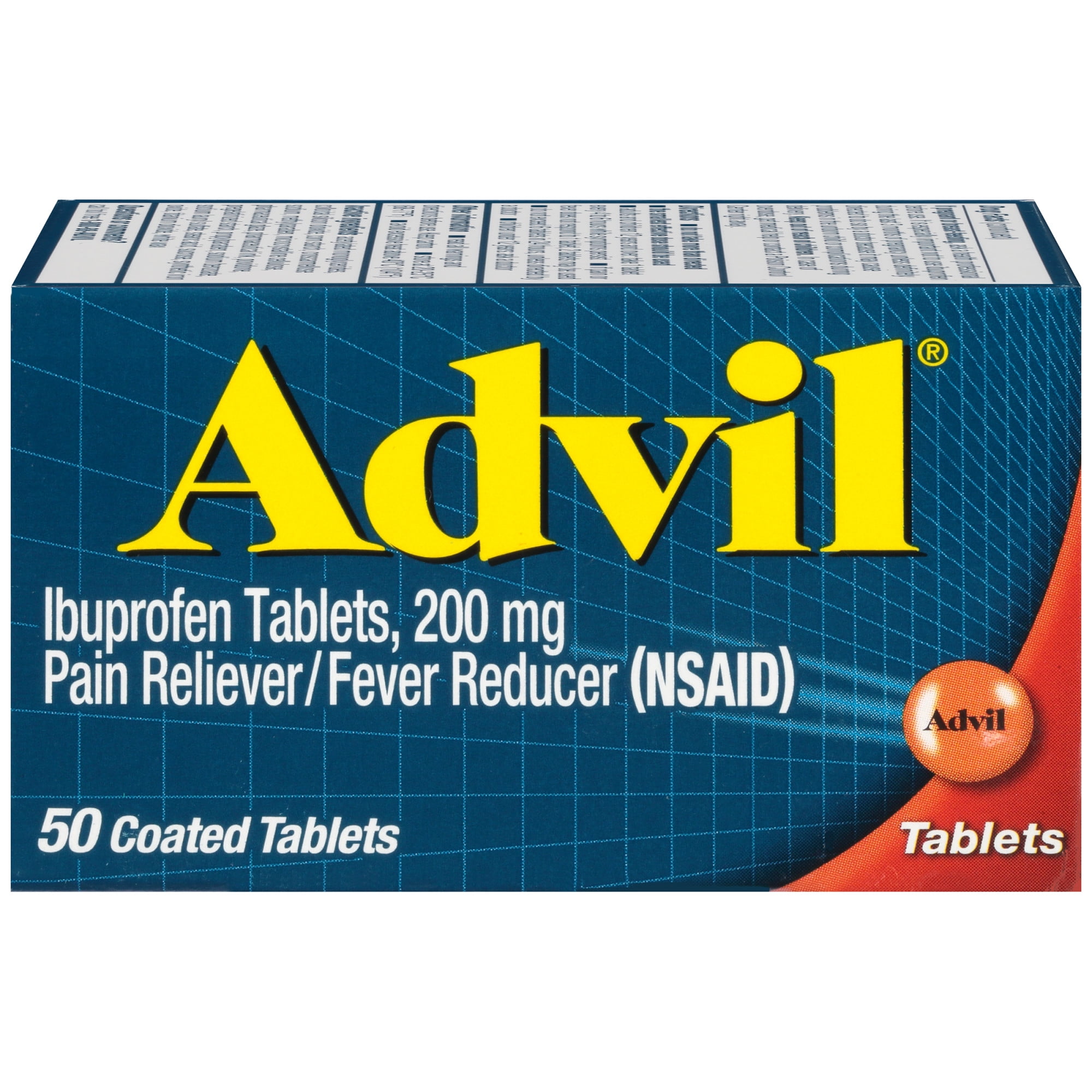 ADVIL TABLETS 50P