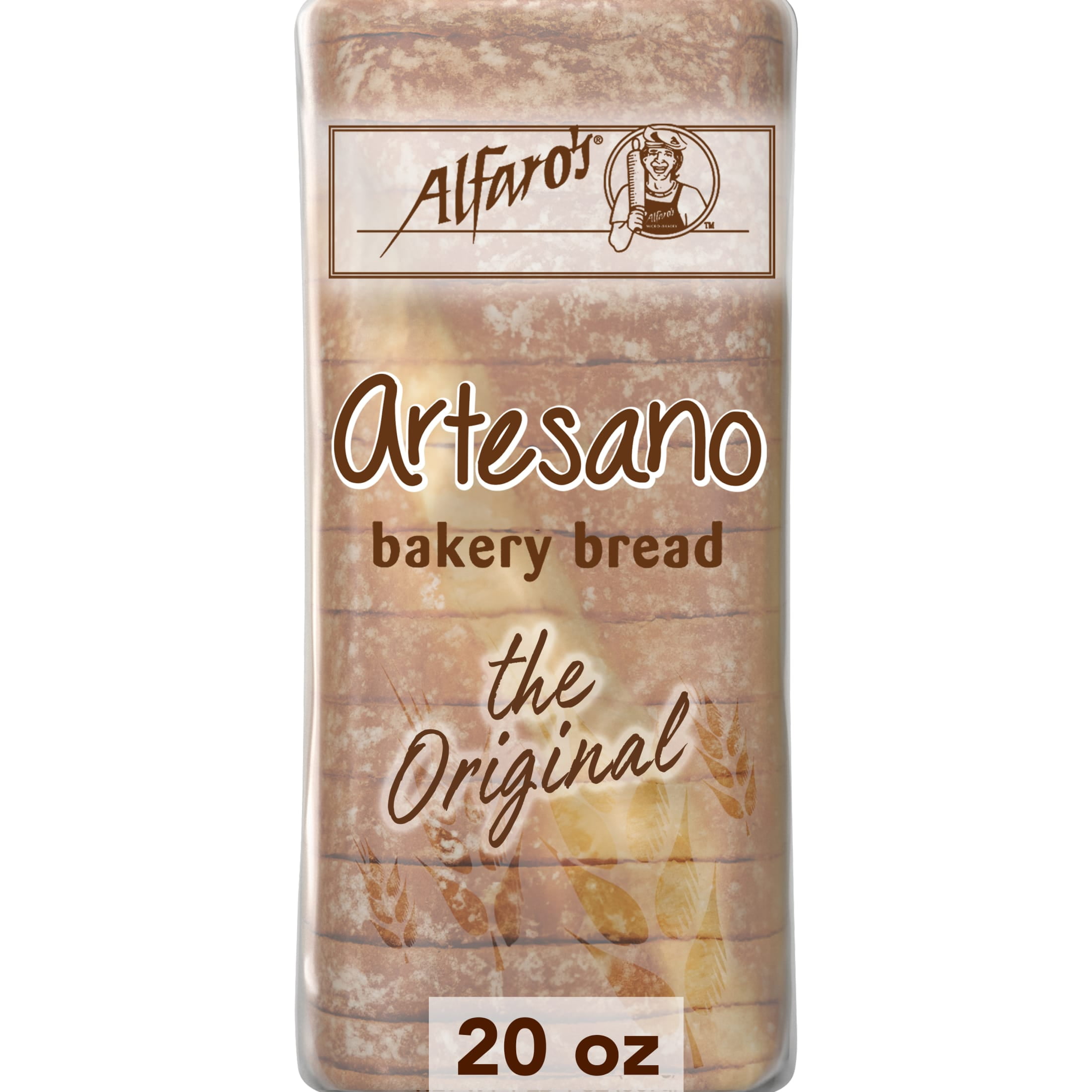 ALFAROS ARTESANO WHITE BREAD 20OZ