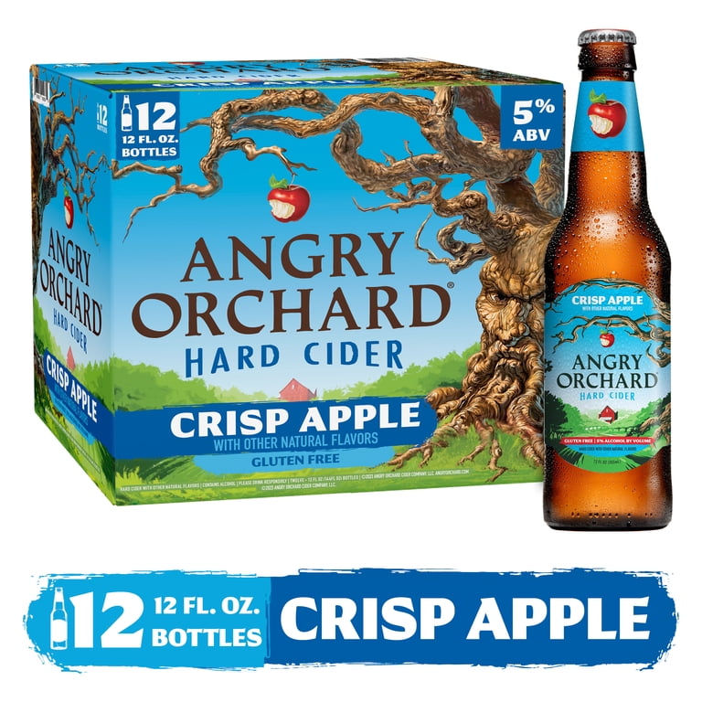 ANGRY ORCHARD HARD CIDER CRISP APPLE 12OZ