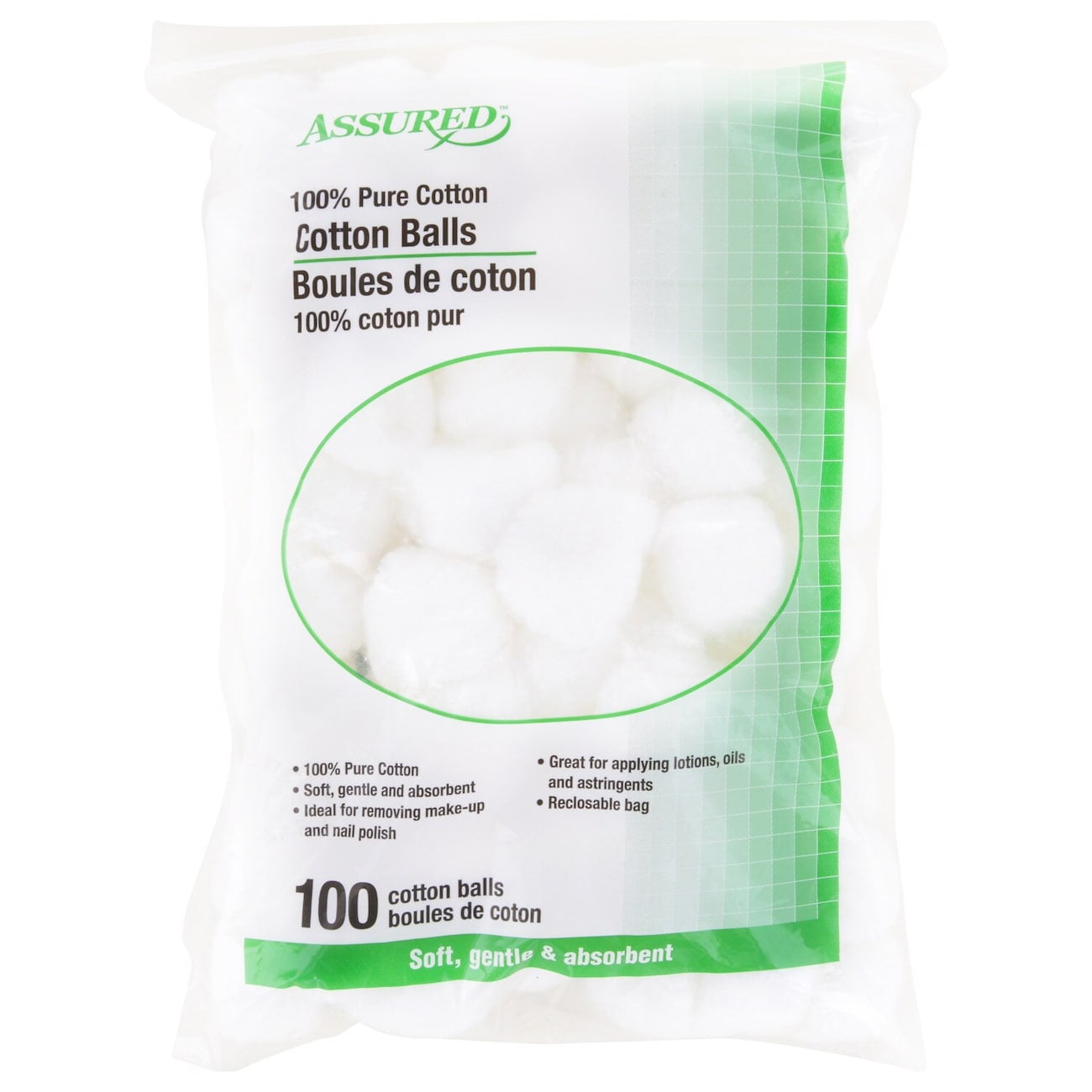 ALL PURE COTTON BALLS 100P