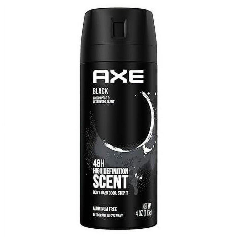 AXE BODY SPRAY BLACK 4OZ