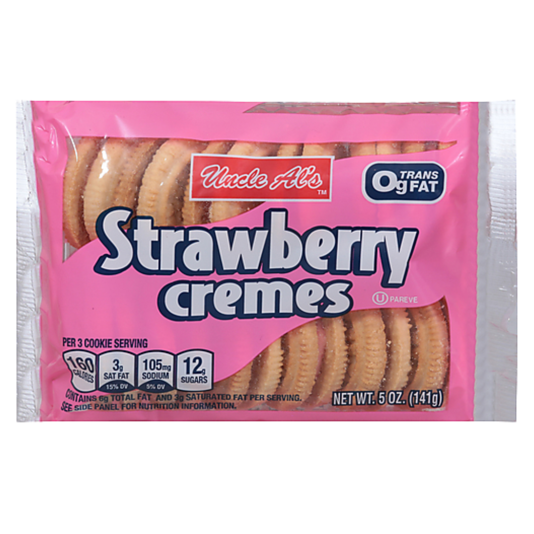 UNCLE ALS STRAWBERRY CREMES 5OZ