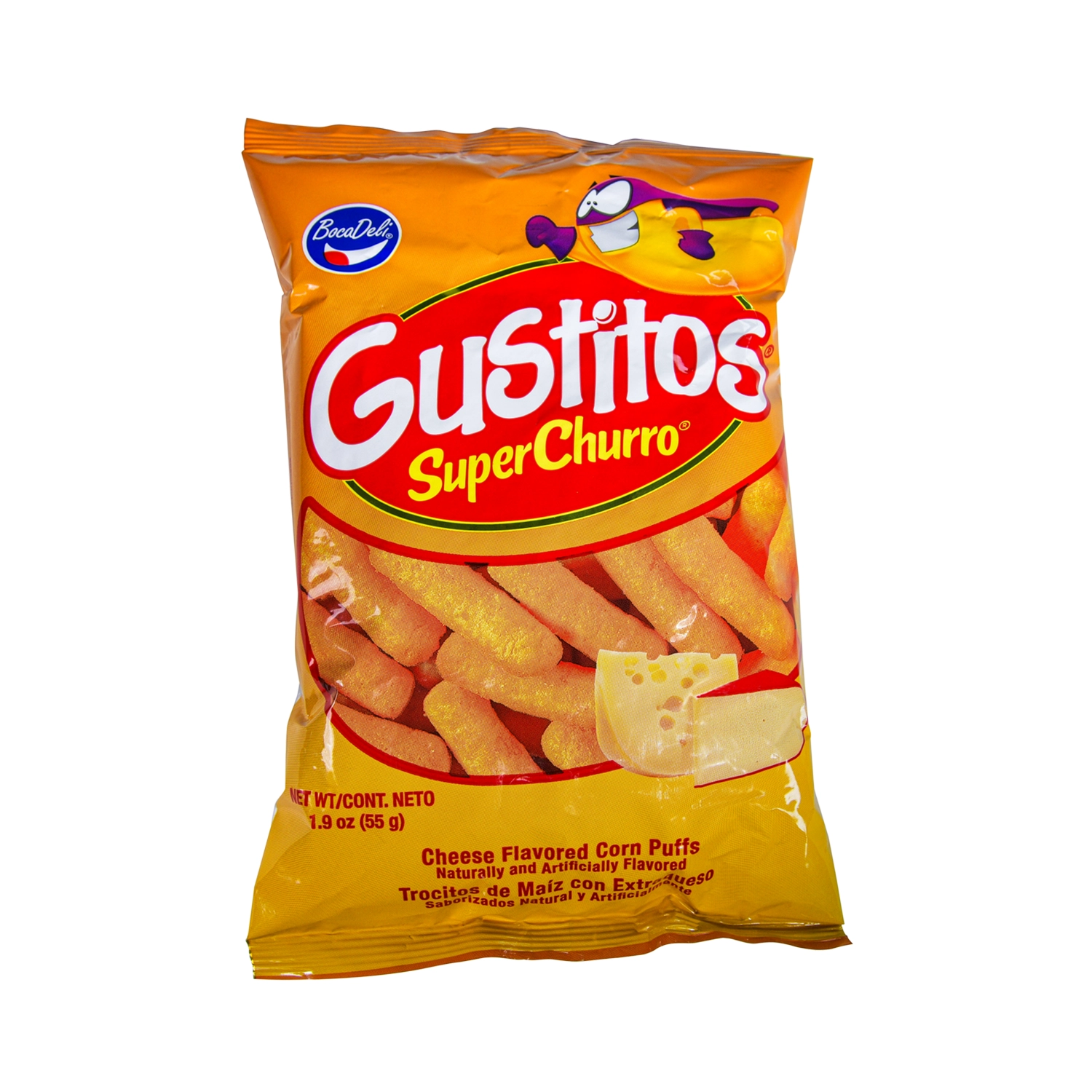 BOCA DELI GUSTITOS SUPER CHURRO 1.9OZ