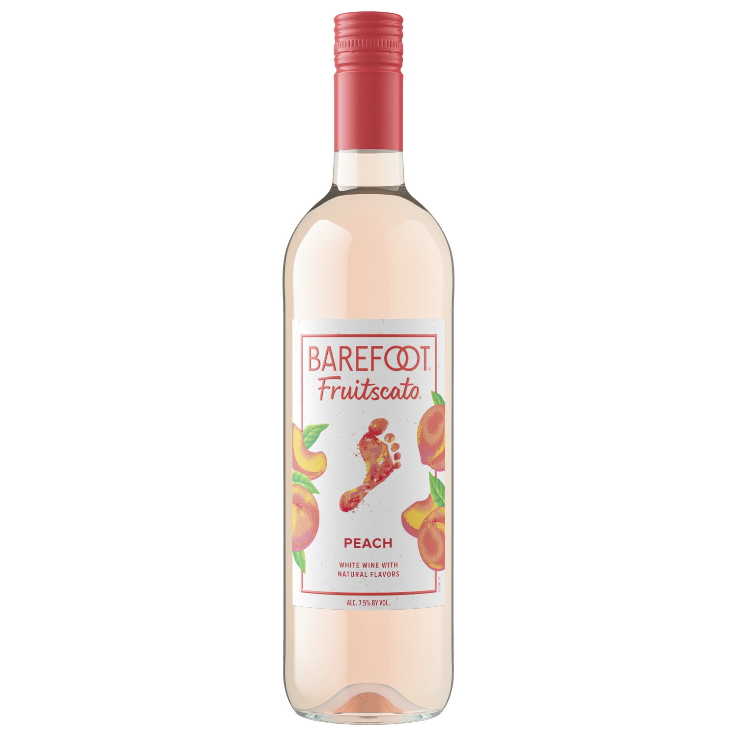 BAREFOOT FRUITSCATO PEACH 750ML