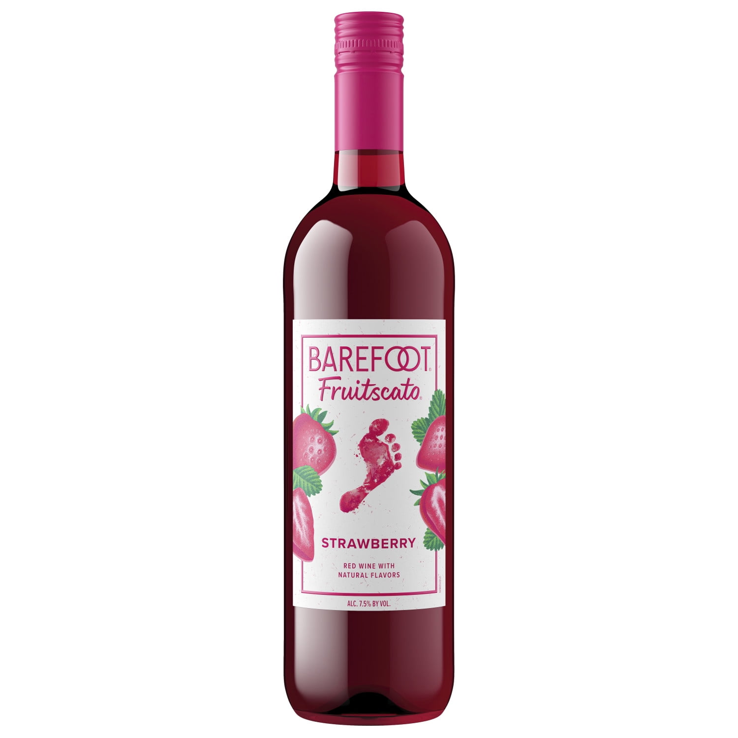 BAREFOOT FRUITSCATO STRAWBERRY 750ML