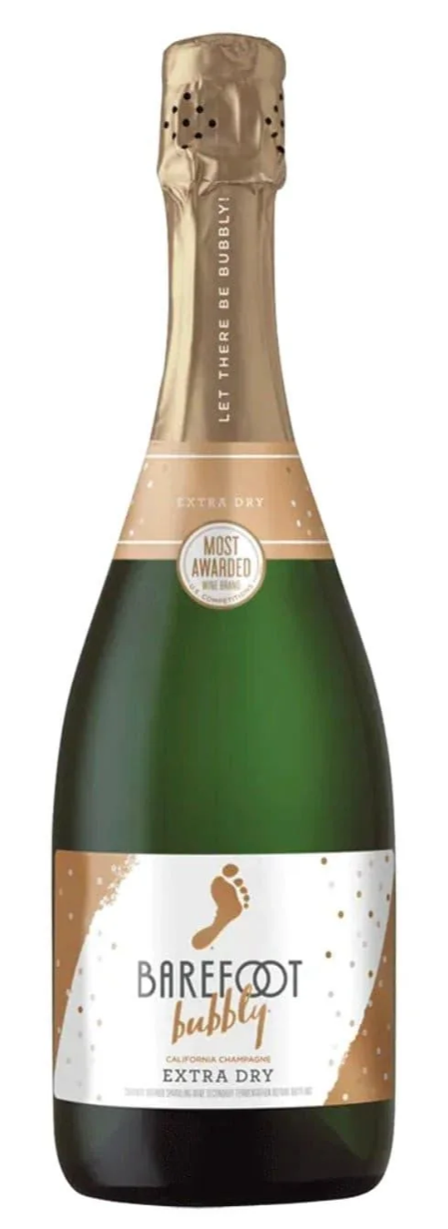 BAREFOOT BUBBLY EXTRA DRY 750ML